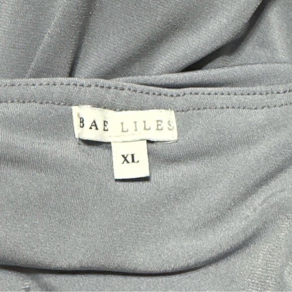 Women's Bae Liles Grey Formal Long Maxi Halter Dress - Picture 7 of 7